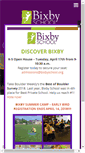 Mobile Screenshot of bixbyschool.org
